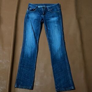 A/X Armani Exchange Dark Blue Boot Cut Jeans